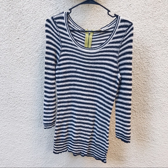 Anthropologie Monogram HWR Striped Top - Picture 2 of 8